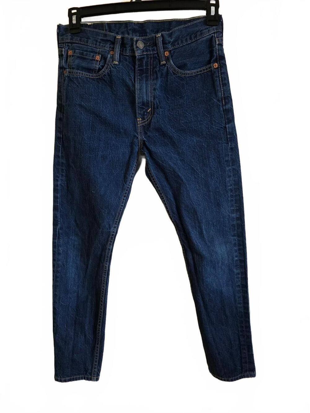Levi's 522 Taper Fit Blue Denim Jeans W29 L30